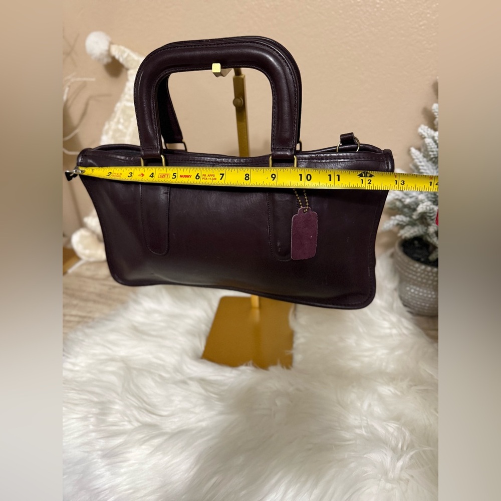 Vintage Coach Slim Satchel leather bag - Picture 5 of 12